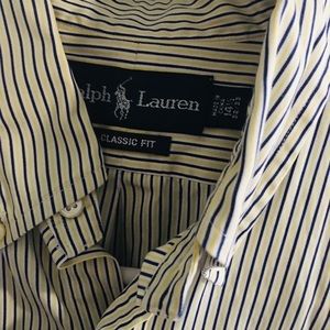 Ralph Lauren Classic Fit Button Down Up Shirt